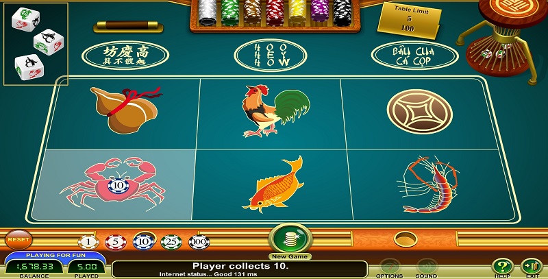 Hướng dẫn chơi Bầu Cua Tôm Cá Thái