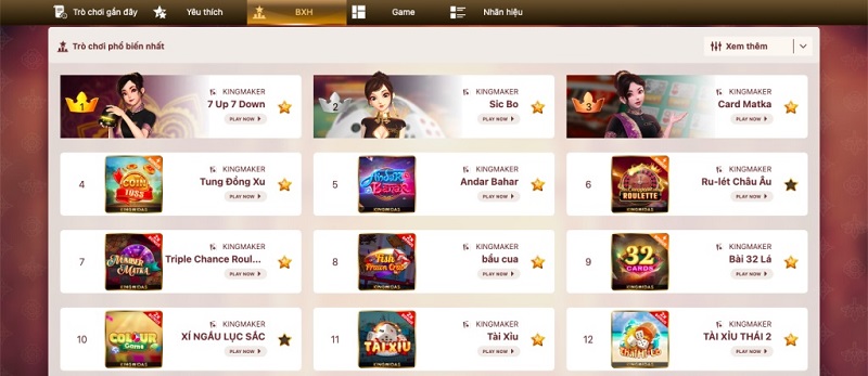 game 3d hot tại CMD368