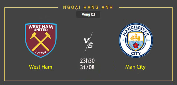 Soi kèo West Ham vs Man City CMD368vne